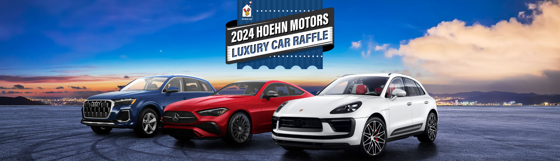 Hoehn Motors Luxury Car Raffle to benefit RMHC-SD